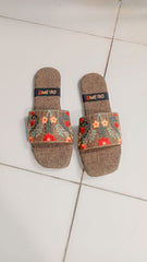 Ladies Flat Fancy Slippers