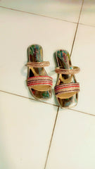 Ladies Flat Fancy Slippers